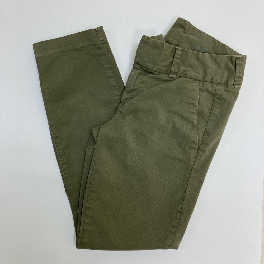 J. Crew pants Andie chino olive green size…
